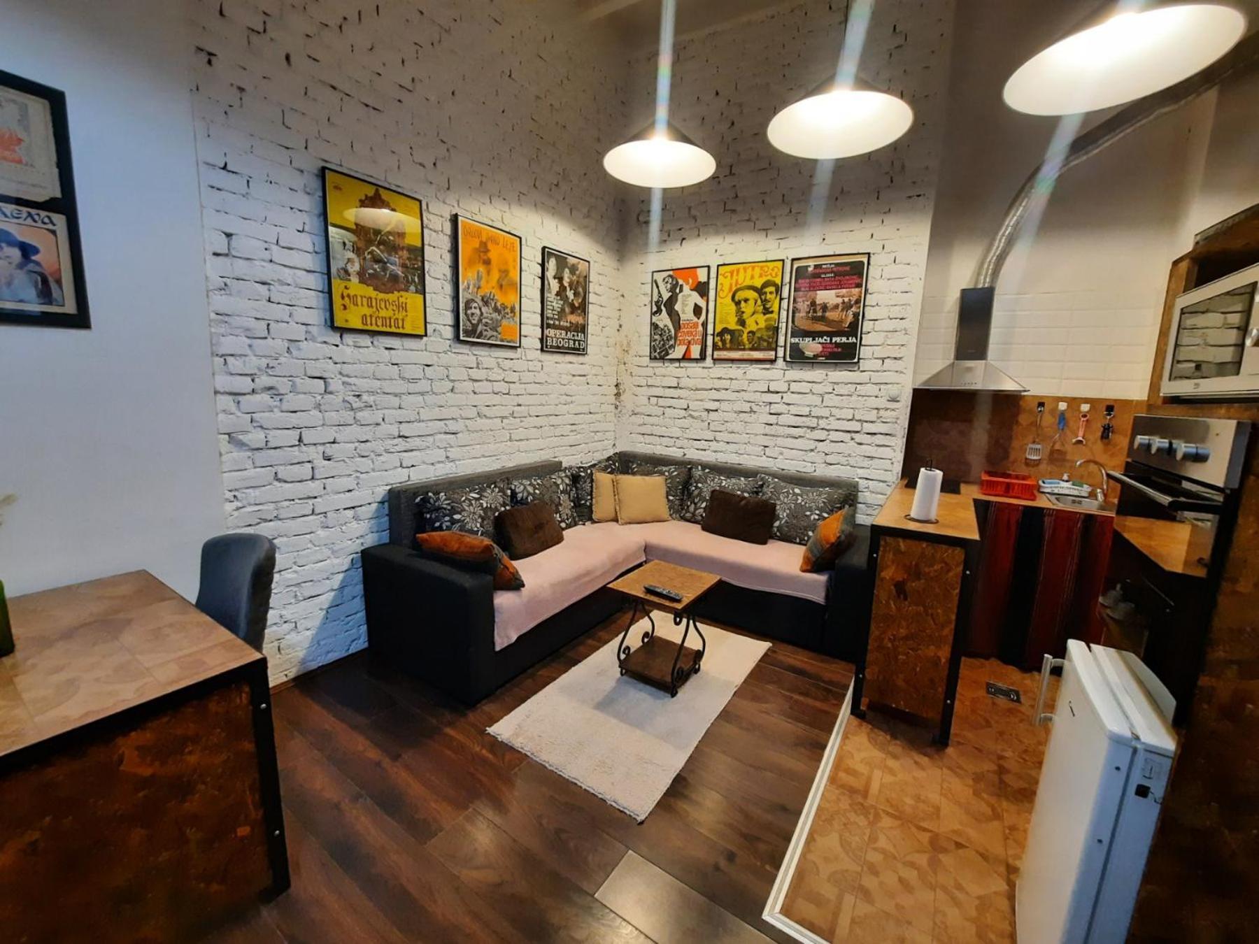 Authentic Belgrade Centre - Split Level Loft With Patio In Courtyard Διαμέρισμα Εξωτερικό φωτογραφία