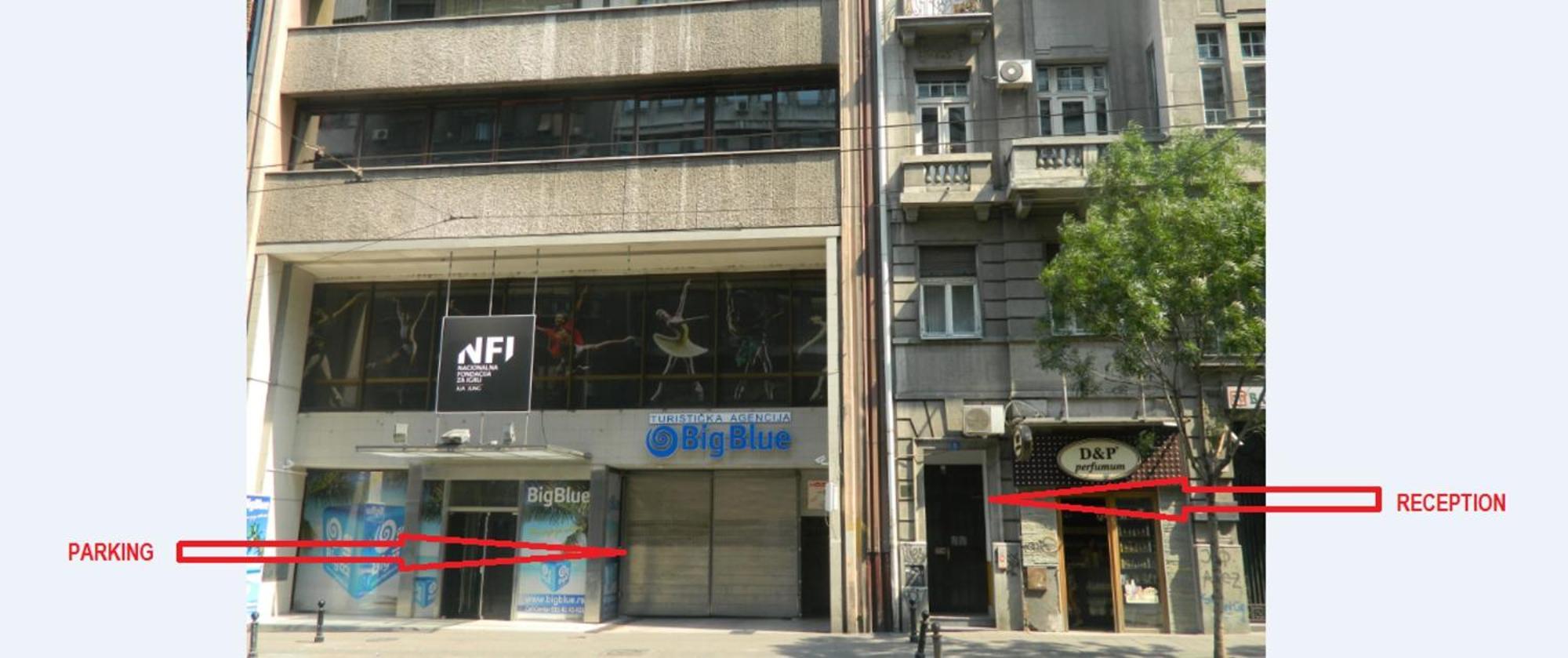 Authentic Belgrade Centre - Split Level Loft With Patio In Courtyard Διαμέρισμα Εξωτερικό φωτογραφία